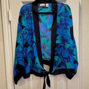 EUC Chico's Topper Sz 3